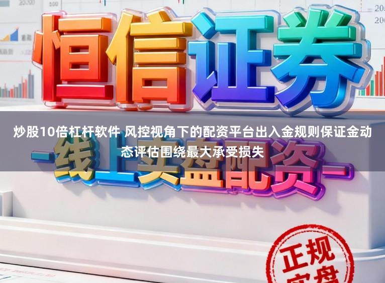 炒股10倍杠杆软件 风控视角下的配资平台出入金规则保证金动态评估围绕最大承受损失